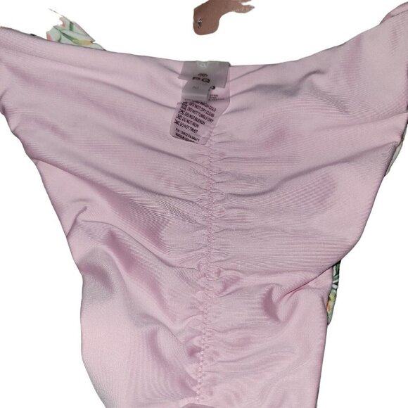 PILY Q Reversible Floral Bikini Bottom. New With Tags $76. Size Large. - Picture 8 of 10